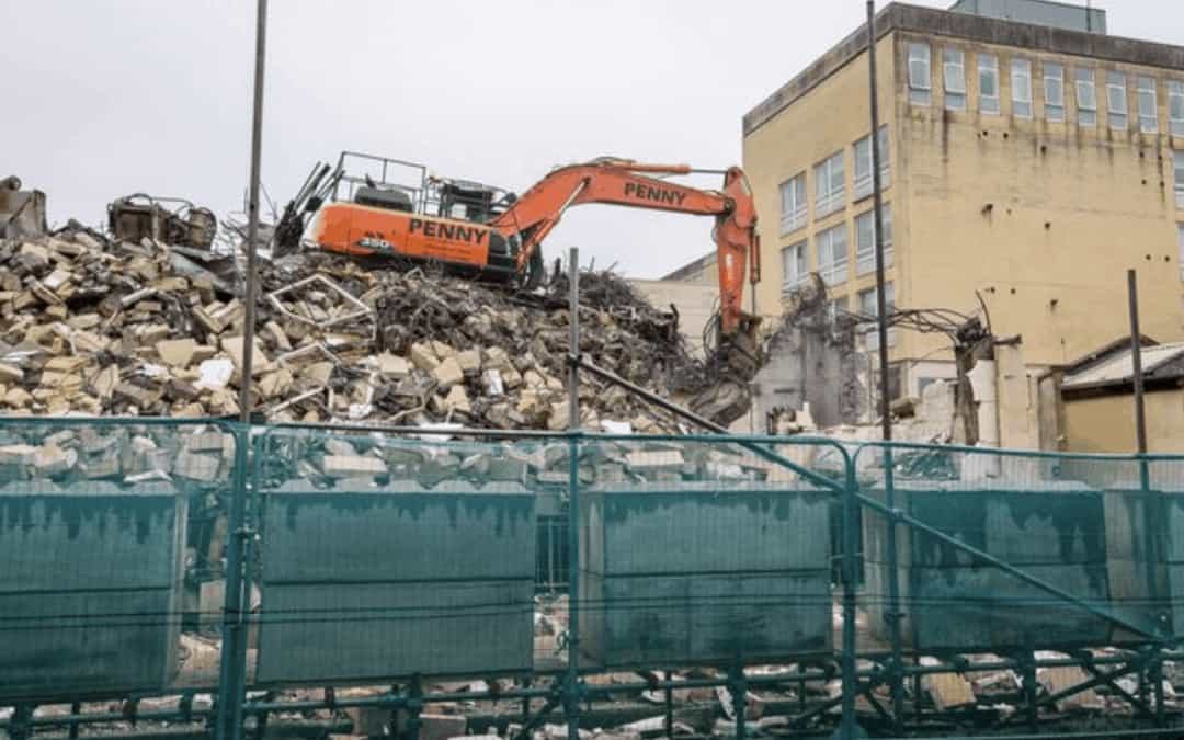 Pennys Group Demolish Former Bath College Building to Make Way For a New Hotel