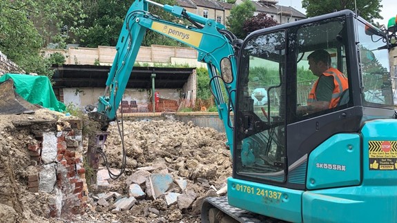 Excavation & Civils Work for Clevedon Pools, Bath